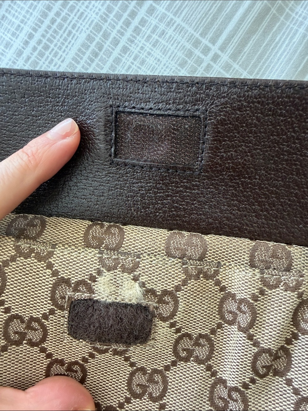 Vintage Gucci Brown & Beige GG Supreme Canvas Belt Bag - Picture 10 of 10